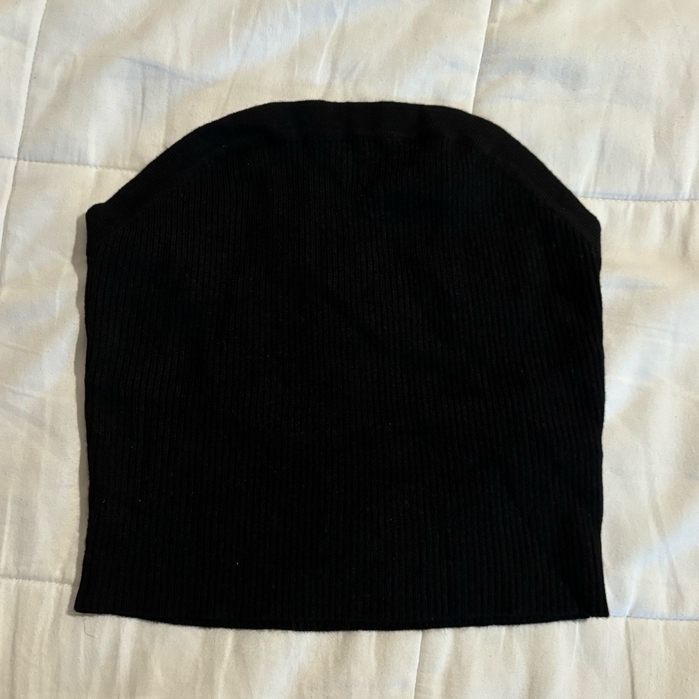 Black Crop Top